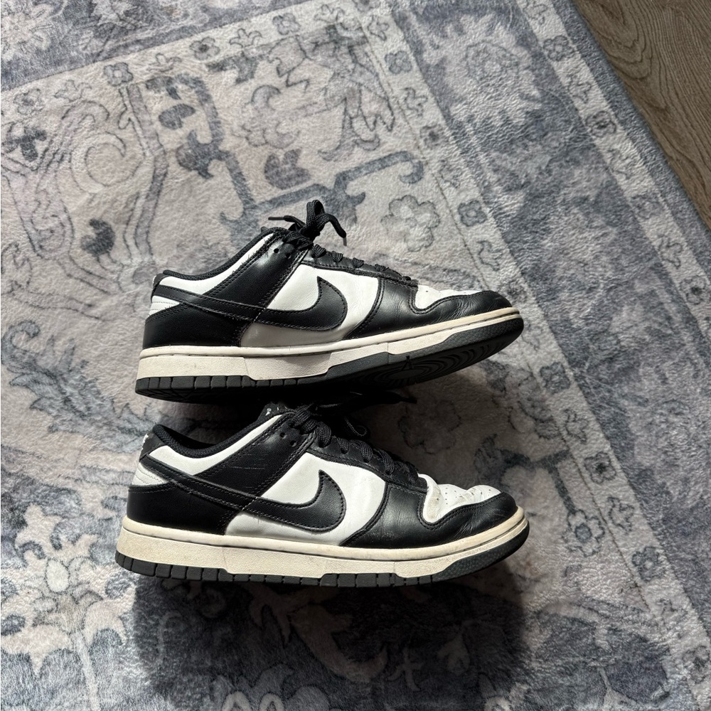 Nike Black and White Low-Top Sneakers